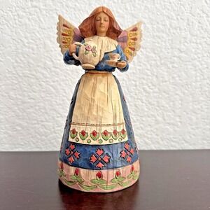 Jim Shore Heartwood Creek Angel of Hospitality Figurine 2002 Retired #108919